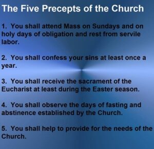 The Precepts of the Church