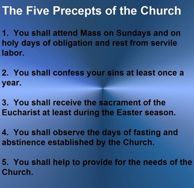 The Precepts of the Church