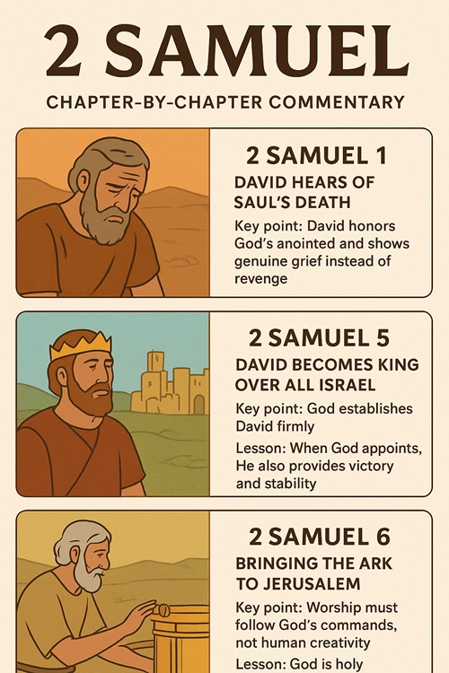 2 Samuel — Chapter-Wise Commentary
